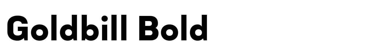 Goldbill Bold